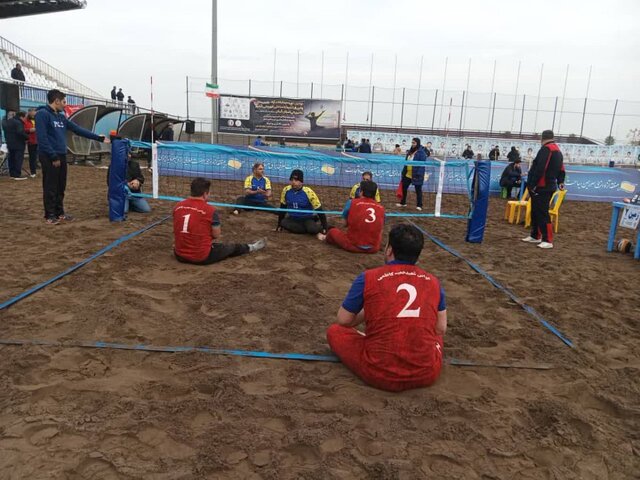 مدافعان شمال؛ قهرمان رقابتهای والیبال نشسته ساحلی کشور