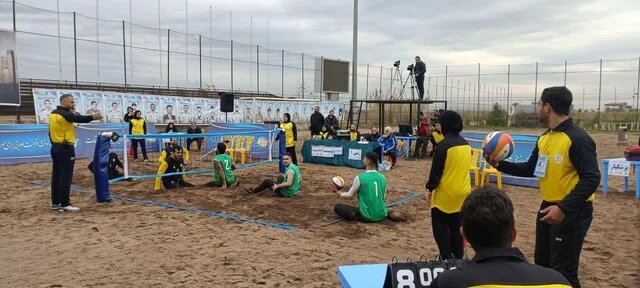 مدافعان شمال؛ قهرمان رقابتهای والیبال نشسته ساحلی کشور