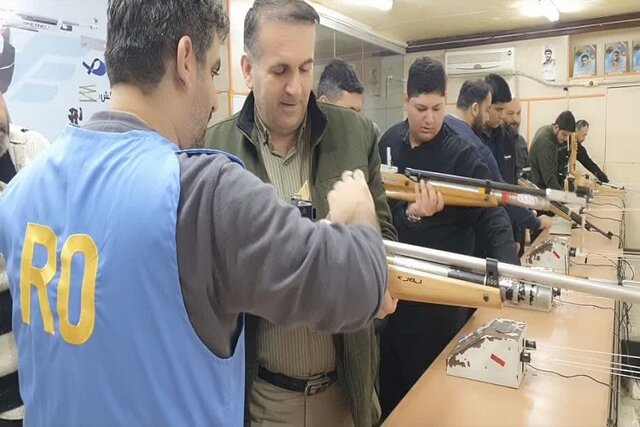 رقابتهای تیراندازی جشنواره هنرهای رزمی بسیج گیلان برگزار شد