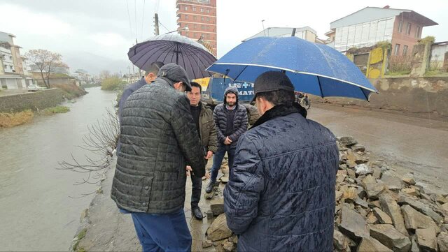 خطر رانش جداره رودخانه راه پشته برای بافت فرسوده