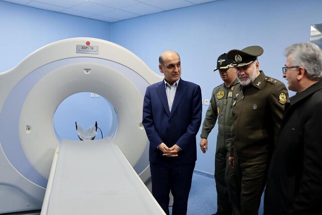 سی.تی اسکن و پد هلیکوپتر بیمارستان فومن به بهرهبرداری رسید