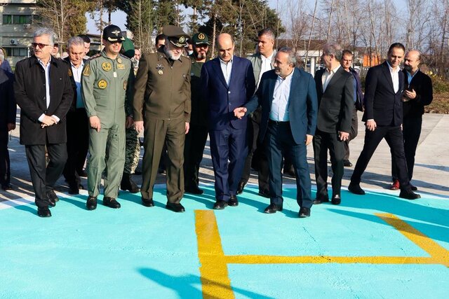 سی.تی اسکن و پد هلیکوپتر بیمارستان فومن به بهرهبرداری رسید