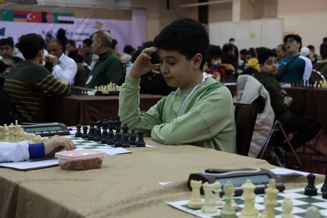 مسابقات بینالمللی شطرنج جام کاسپین آغاز شد