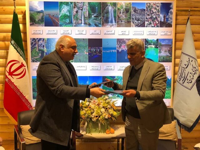 استقبال از غرفه گیلان در نمایشگاه بینالمللی گردشگری