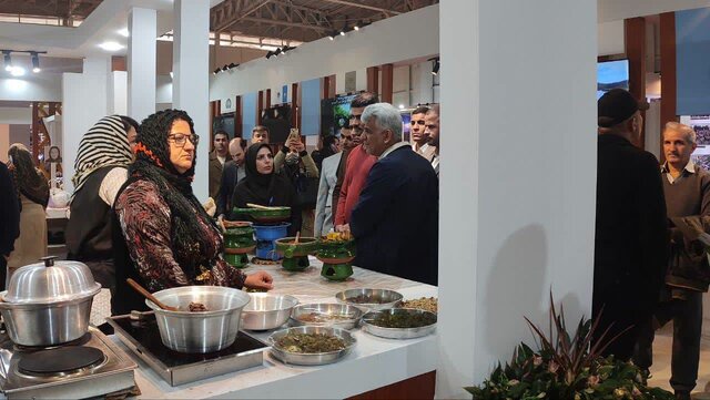 استقبال از غرفه گیلان در نمایشگاه بینالمللی گردشگری