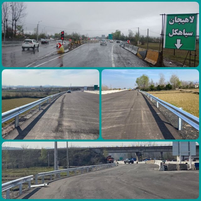 بازگشایی موقت یک لاین از محور راه اصلی سراوان - سنگر - سیاهکل بازگشایی موقت یک لاین از محور راه اصلی سراوان - سنگر - سیاهکل