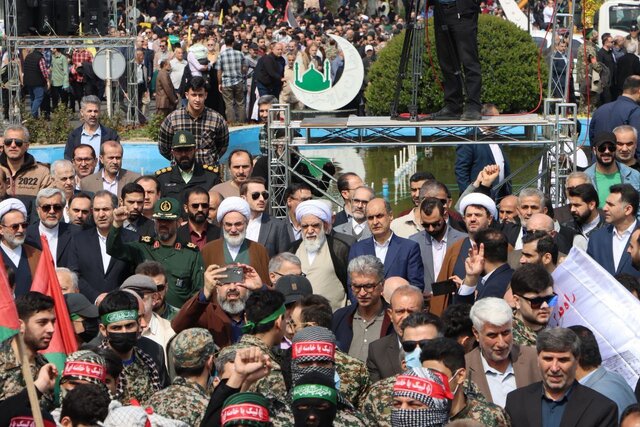 استاندار گیلان: روز جهانی قدس تجلی بیداری ملتهای جهان در حمایت از مردم غزه است