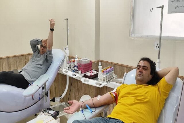 اهدای خون از دل گیلان تا زخم بندر