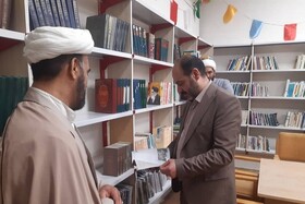 افتتاح یک کتابخانه در اردوگاه کاردرمانی حویق