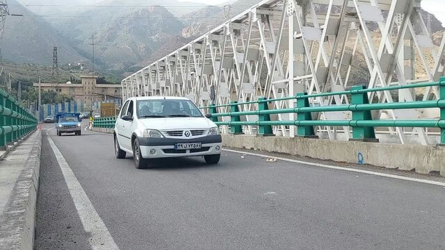 پل فلزی سفیدرود پس از رفع اختلافات فنی بازگشایی شد