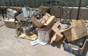 کشف ۲۴ دستگاه ماینر از یک کانتینر در شهرک صنعتی لوشان