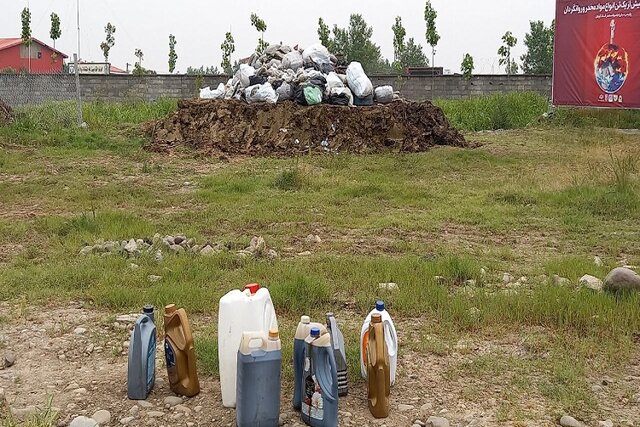 امحای بیش از ۱۳۰۰ کیلوگرم انواع مواد مخدر و روانگردان در گیلان