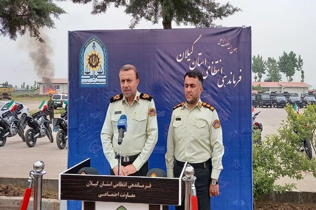 امحای بیش از ۱۳۰۰ کیلوگرم انواع مواد مخدر و روانگردان در گیلان