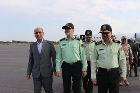 فرمانده انتظامی کشور وارد گیلان شد
