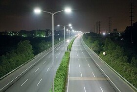 احداث روشنایی ۹ کیلومتری در کمربندی لنگرود