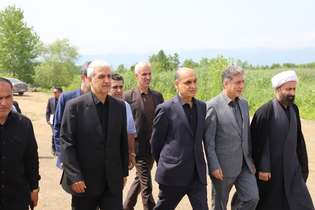 بازدید استاندار گیلان از پروژه مرکز جامع سلامت چابکسر