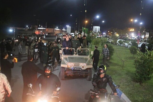 رزمایش اقتدار «میعاد عاشورائیان» در رشت برگزار شد