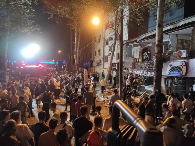 نشت گاز از مغازه طلا فروشی علت حادثه انفجار بود