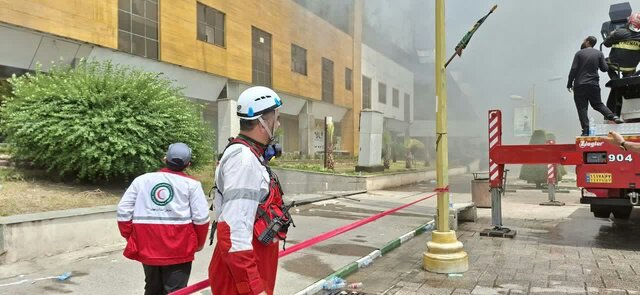 مدیرعامل هلالاحمر گیلان: اعزام ۱۰ تیم امداد و نجات به منطقه آزاد انزلی/ حادثه دیده نداریم