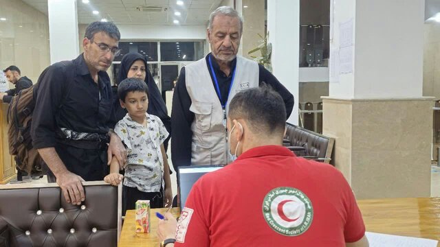 ارائه ۶۷ هزار خدمت درمانی به زائران اربعین توسط درمانگاه هلال احمر گیلان در نجف