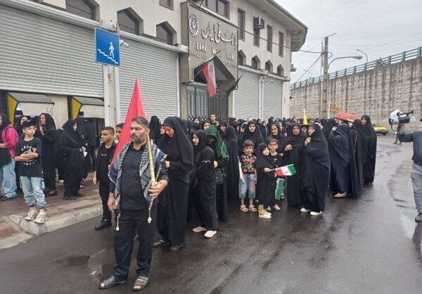 برگزاری راهپیمایی جاماندگان اربعین حسینی در رشت