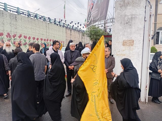 برگزاری راهپیمایی جاماندگان اربعین حسینی در رشت