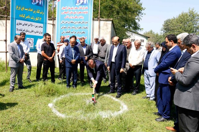 عملیات اجرایی پست ۶۳.۲۰ کیلوولت ناصرکیاده آغاز شد