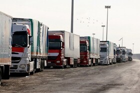 رشد ۷ درصدی جابه‌جایی کالا با ناوگان حمل‌ونقل بار گیلان