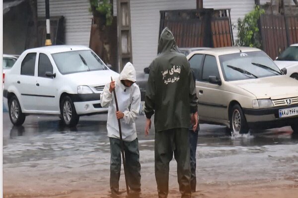 بارش ۱۳۵ میلی متری در رودسر ظرف ۶ ساعت