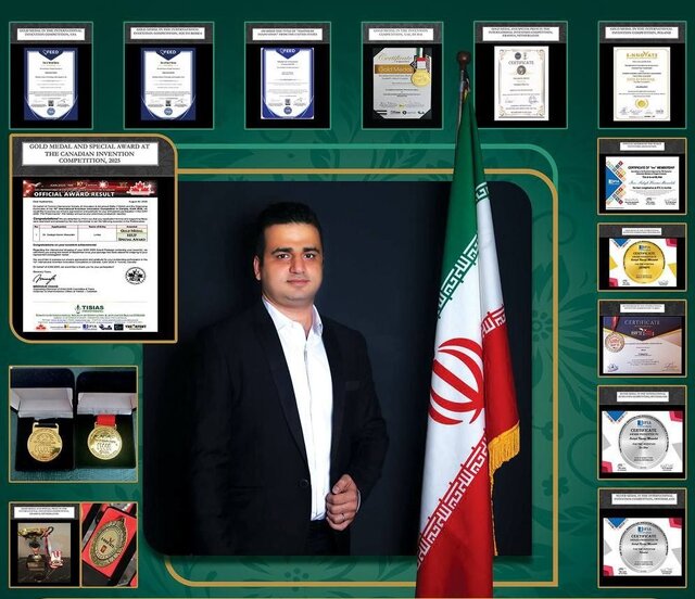 مخترع گیلانی با «لیمیتا» مدال طلای مسابقات جهانی اختراعات کانادا را کسب کرد