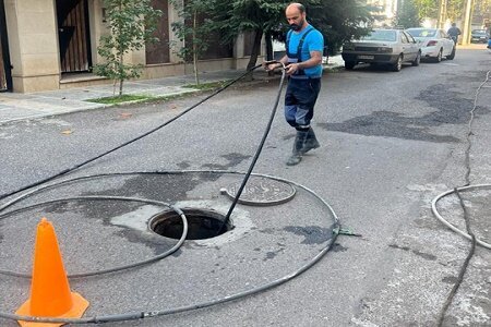 لایروبی ۳۸۸ کیلومتر از شبکه فاضلاب گیلان