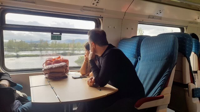 سفر یکروزه با اولین قطار گردشگری گیلان