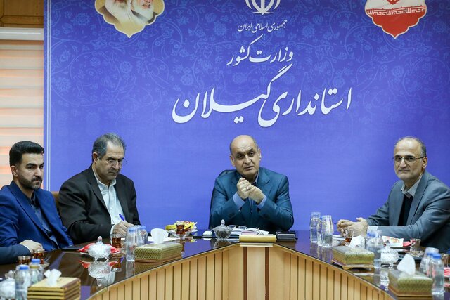 رونمایی از پوستر اجلاس بین‌المللی استانداران خزر در گیلان