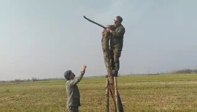 جمع آوری تله‌های میلیاردی شکار پرندگان در پارک ملی بوجاق