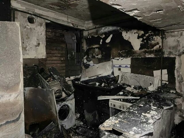 سوختگی ۳ نفر از اعضاء یک خانواده در رشت در پی آتش‌سوزی خانه