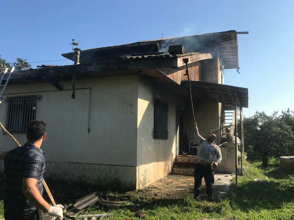 آتش سوزی در واجارگاه جان یک زن ۷۹ ساله را گرفت