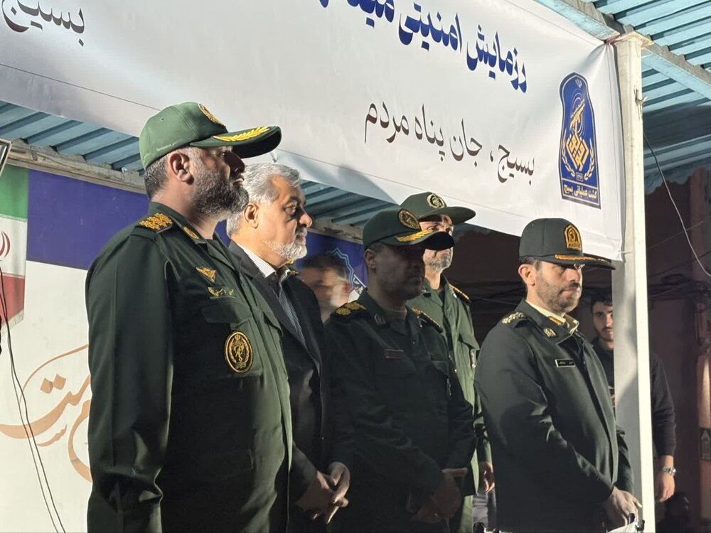 رزمایش امنیتی «میعاد رضویون» سپاه ناحیه مرکزی رشت برگزار شد