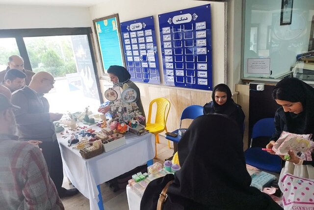 برپایی نمایشگاه مشاغل خانگی خلاق در جهاددانشگاهی گیلان