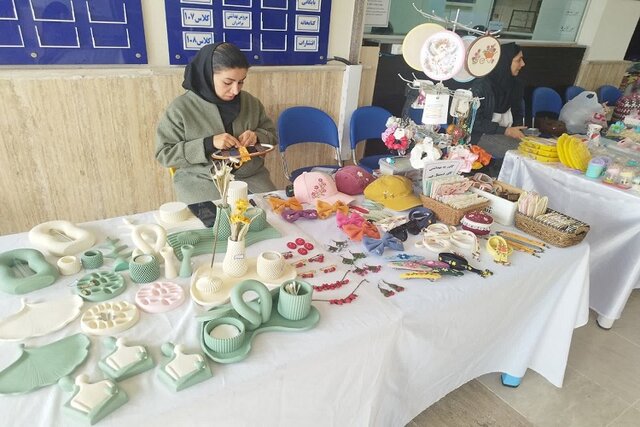 برپایی نمایشگاه مشاغل خانگی خلاق در جهاددانشگاهی گیلان