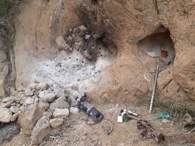 انهدام باند حفاران غیرمجاز در خورگام