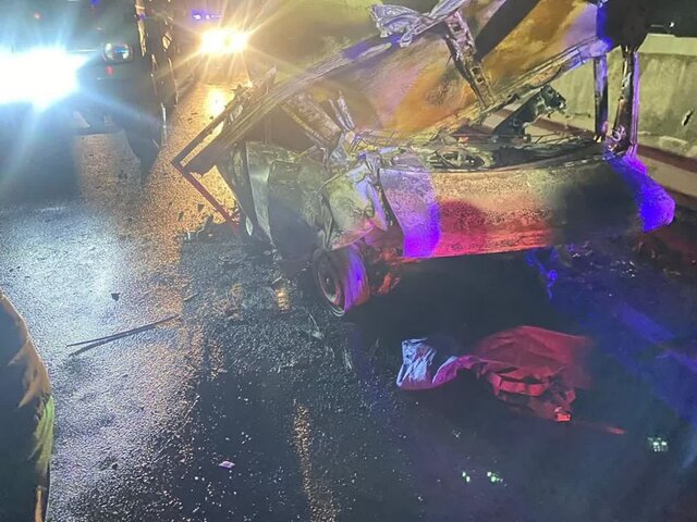 تصادف مرگبار بامدادی در محور کسما/ ۲ نفر جان باختند