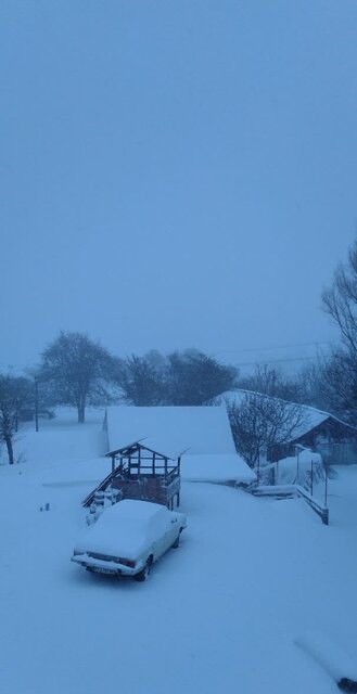 بارش ۲۰ سانتی‌متری برف در شاه شهیدان