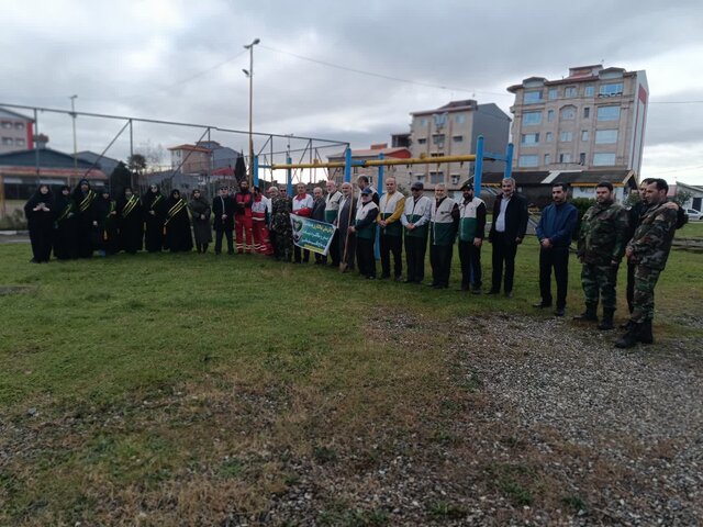 ۴۰ اصله نهال گونههای بومی هیرکانی در بندرانزلی غرس شد