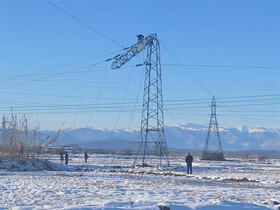 مدیرعامل برق منطقه‌ای: شبکه برق گیلان پس از بارش برف اخیر پایدار است