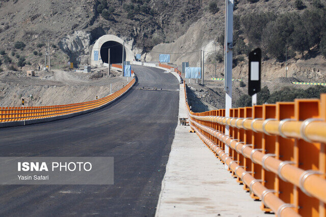 بازگشایی آزادراه قزوین – رشت پس از رفع ریزش کوه بازگشایی آزادراه قزوین – رشت پس از رفع ریزش کوه
