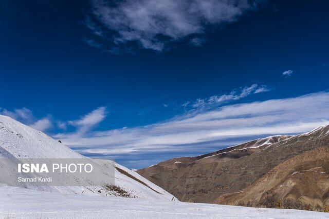 بارش ۳۴ میلی متری در حیران/ رفت و برگشت هوای سرد و برفی