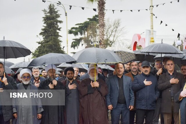 تجمع حماسی مرزنشینان آستارا در بیعت با رهبر انقلاب