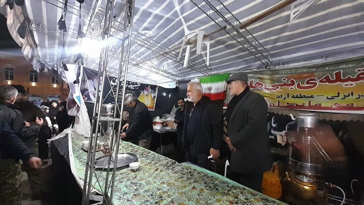 اجتماع خونخواهی رهبر شهید و اعلام برائت از دشمنان در بندرانزلی ادامه دارد + فیلم