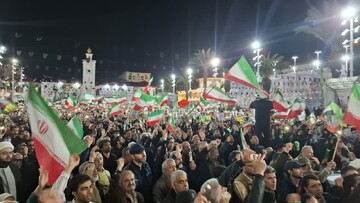 پرچم ایران برافراشته‌تر از همیشه در گیلان