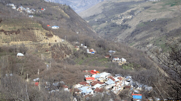 آخرین وضعیت روستای لشکان پس از حادثه رانش زمین